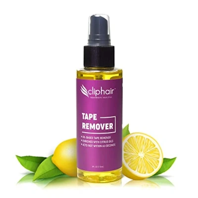 Image de cliphair YOUR BEAUTY, STYLE dissolvant de ruban adhésif pour extensions cheveux, facile à utiliser, enrichi en huile d&#039;agrumes (118 ml (1 paquet))