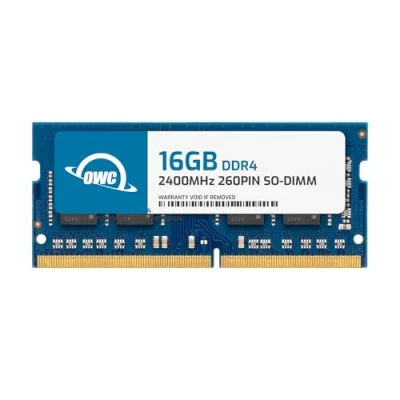 Image de OWC 16GB 2400MHZ DDR4 So DIMM PC4 19200 Upgrade de mémoire pour 2017 iMac 27 Pouces avec écran Retina 5K, (OWC2400DDR4S16G)