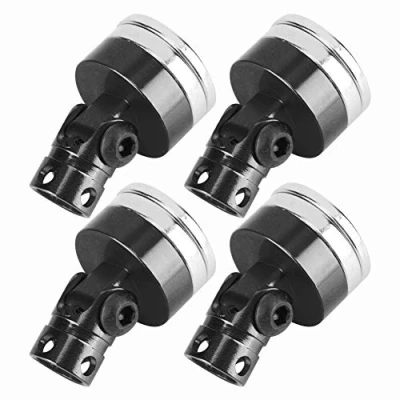 Image de Keenso Rc Aimants Corporels, 4 pièces Aimant Fort Poste de Colonne Coque Voiture RC, Support Corps furtif magnétique adapté pour modèle AXIAL SCX10 1/10 RC(Noir)