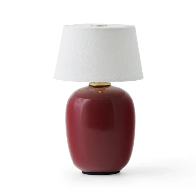 Image de Audo Copenhagen Torso Portable Lampe de Table Ruby