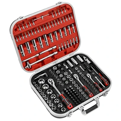 Image de Sealey WallDrive AK7981 Lot de 172 douilles carrées 1/4&quot;, 3/8&quot; et 1/2&quot;
