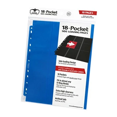 Image de Ultimate Guard Pages de classeur, UGD010406, Bleu, 237 x 290 mm