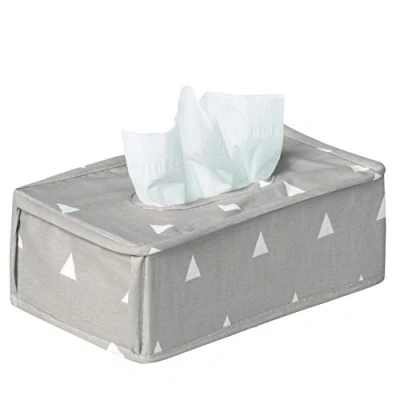Image de roba Boites en Tissu pour Soins Bébé &quot;Indibear&quot; 2 Paniers de Rangements + 1 Distributeur Lingettes Humide Pliables