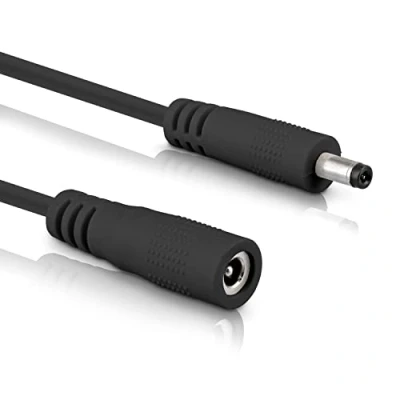 Image de InLine® Rallonge DC Mâle/Femelle 4,0 x 1,7 mm AWG 18 Noir 2 m