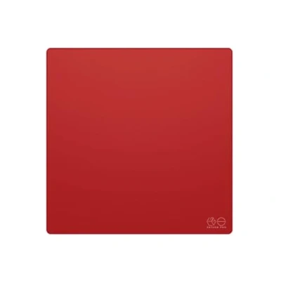 Image de Lethal Gaming Gear Saturn Pro Tapis de Souris XL Square Soft Rouge