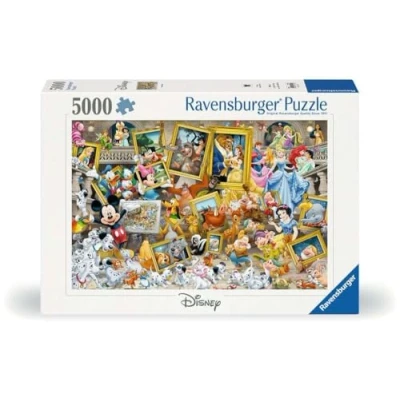 Image de Ravensburger Micky ALS KÜNSTLER Puzzle pour enfants, Taille: One Size, Multicoloured