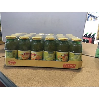 Image de Pago jus d&#039;abricot cl 20 x 24 bouteilles de verre fruit