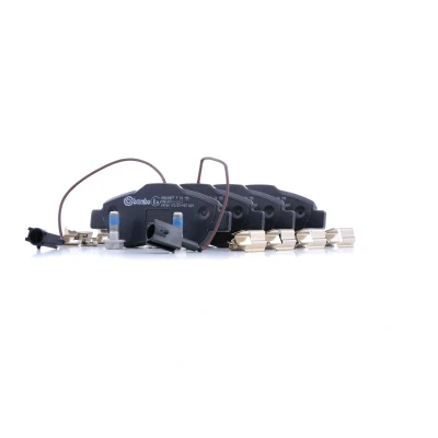 Image de BREMBO P 24 150 Jeu de plaquettes frein contact signal d&#039;usure inclus avec vis d&#039;étrier accessoires FIAT: 500 C Cabriolet