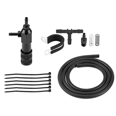 Image de robinet pression Turbo forge,Contrôleur Boost, 1 30 PSI Voiture Universel Réglable Chargeur Boucle Fermée Manuel Boost Contrôleur Contrôl