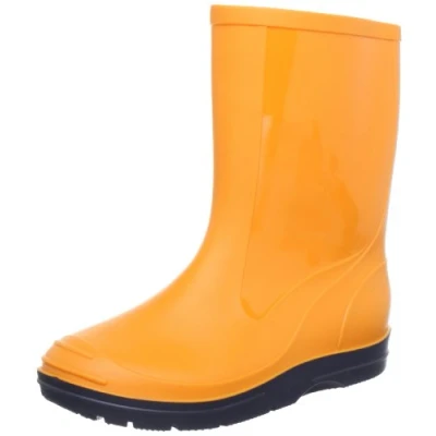 Image de Beck Mixte enfant Basic 486 Bottes bottines de pluie, Orange, 23 EU