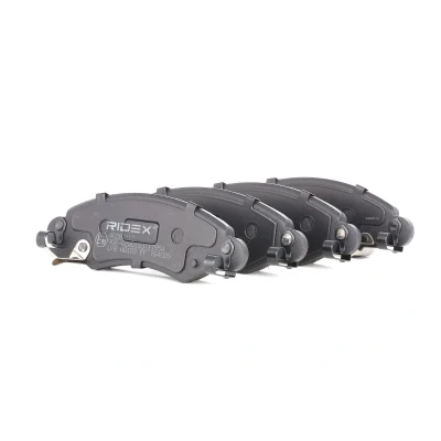 Image de RIDEX 402B0212 Jeu de plaquettes frein Essieu avant avec indicateur d&#039;usure Front SUZUKI: Wagon R+ II 3/5 portes, IGNIS 2, OPEL: Agila A