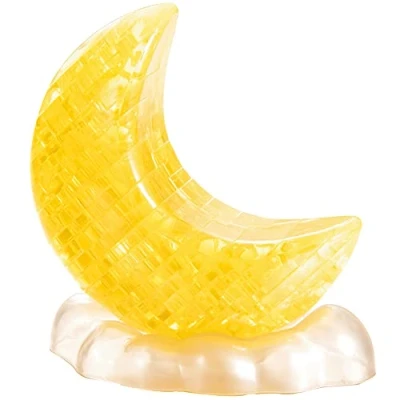 Image de HCM Kinzel Puzzle 3D en Forme de Lune, 59194, Or