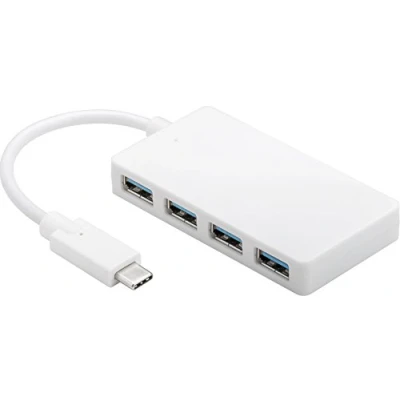 Image de Microconnect USB3.1CUSB3 hub &amp; concentrateur USB 3.2 Gen 1 (3.1 1) Type C 5000 Mbit/s Blanc Neuf