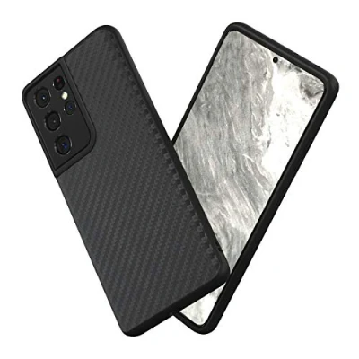 Image de RhinoShield Coque Compatible avec [Galaxy S21 Ultra] SolidSuit Housse Fine Technologie Absorption des Chocs &amp; Finition Premium [Résiste aux Chutes de Plus 3,5 mètres] Fibre Carbone