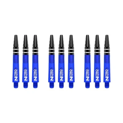 Image de RED DRAGON tiges Courtes Nitrotech Bleu 3 Ensembles par Paquet (9 au Total)