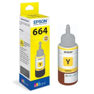 Image de Epson T6644 (C13T664440) Cartouche d&#039;encre jaune