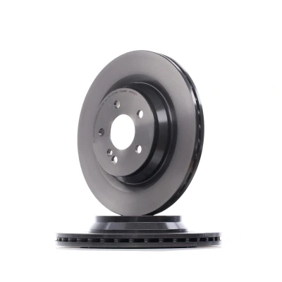 Image de BREMBO COATED DISC LINE 09.A818.11 Disque de frein 320 24 5 ventilé l&#039;intérieur revêtu à haute teneur en carbone avec vis/boulons