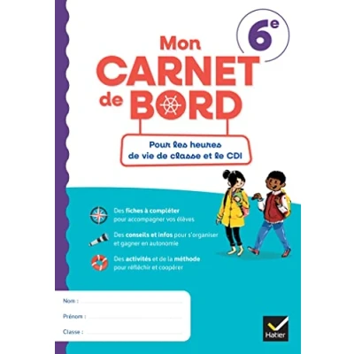 Image de Carnet de bord 6e Ed. 2023 l&#039;élève (Broché)
