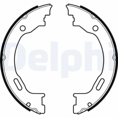 Image de DELPHI LS2077 Mâchoires De Frein à Main CHRYSLER: 300C Touring, Berline, LANCIA: Thema Berline