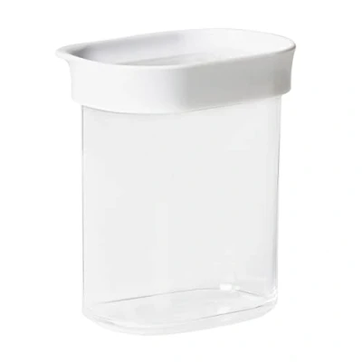 Image de Emsa Optima N11415 Boîte de conservation sèche 0,38 l Rectangulaire Format portrait 100% sûr, hygiénique, inoffensif et peu encombrant Joint fraîcheur Sans BPA Design transparent