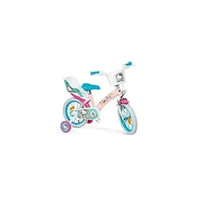 Image de Vélo 16 TOIMSA Hello Kitty Multicolore Acier Pour enfants 3 6 ans