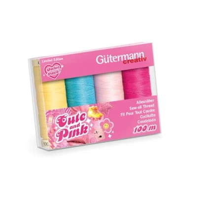 Image de Gütermann Creativ Lot de fils à coudre en polyester (4 x 100 m)