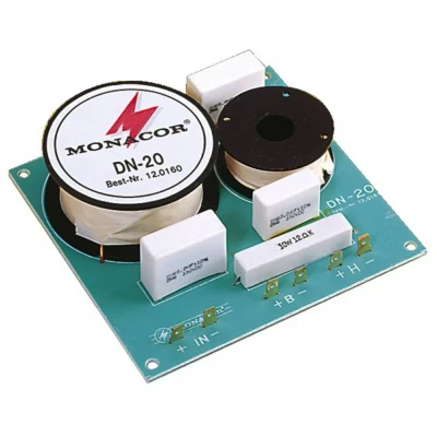 Image de Monacor DN 20 2 Way Crossover 2,000 Hz 8 Ohm