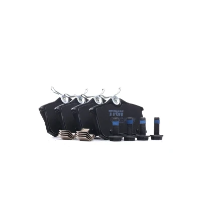 Image de TRW COTEC GDB1813 Jeu de plaquettes frein non préparé pour indicateur d&#039;usure avec vis d&#039;étrier accessoires CITROËN: C3 II