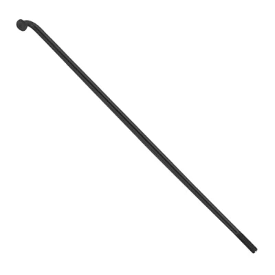 Image de cyclingcolors Rayon Noir Velo 14G 2MM 250MM à 300MM Classique Acier sans ÉCROU Droit VTC VTT Ville Route Cycle Roue MOYEU Jante (252)