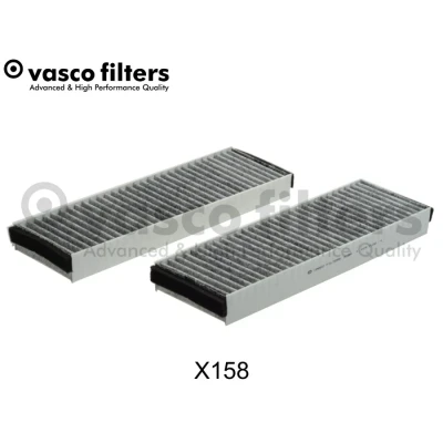 Image de DAVID VASCO X158 Filtre d&#039;habitacle à charbon actif 308 99 30 AUDI: A6 C6 Avant, Berline, Allroad