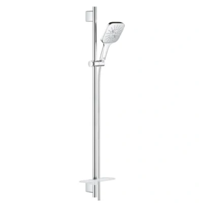 Image de GROHE 26587LS0 Rainshower 130 SmartActive Cube Set de douche 3 jets Blanc lune