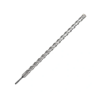 Image de hsawbit SDS Plus Forets pour marteau perforateur 12 mm x 460 Mèche à maçonnerie pointe croisée en carbure murs de briques, béton, pierre