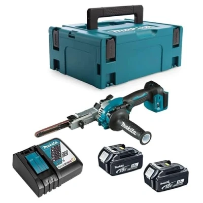 Image de Ponceuse à bande 18V BL LXT (2x3,0 Ah) en coffret MAKITA DBS180RFJ