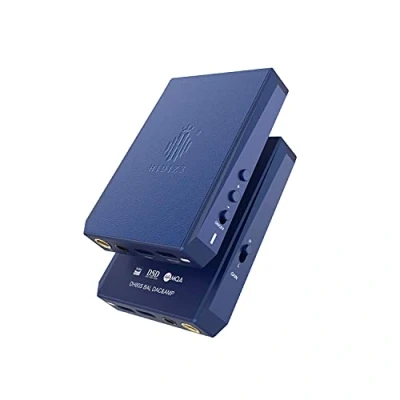 Image de Hidizs DH80S DAC et AMP équilibrés Portables, Prend en Charge la Technologie Audio MQA, amplificateur de décodage Portable DSD64/128,pour système Windows 10/Mac OS/iPad OS/Android/iOS