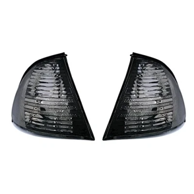 Image de AD Tuning GmbH &amp; Co.KG 960201 Ensemble de Clignotants latéraux, Verre Transparent, Noirs