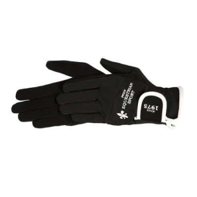 Image de PFIFF 101391 Gants d&#039;équitation pour Femme Noir Taille M