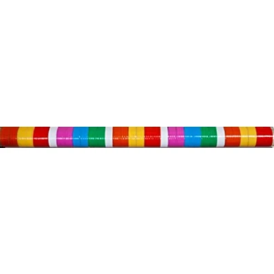 Image de Rideau de porte Antilles en polyéthylène 90x220 cm multicolore