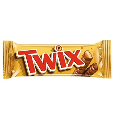 Image de Twix repen single 50gr 25 stuks