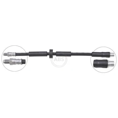 Image de A.B.S. SL 1704 Flexible De Frein 363mm OUT M10x1.0 AUDI: A6 C6 Avant, Berline