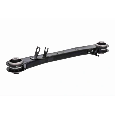Image de VAICO V10 9335 Bras de suspension avec support en caoutchouc Essieu arrière gauche, inférieur barre oscillant transversal