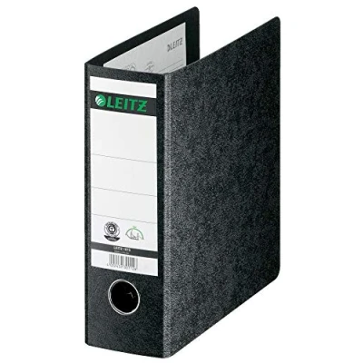 Image de Esselte Leitz 10750000 Chemise à cartes Format A5 Portrait Largeur 75 mm Dos carte Noir