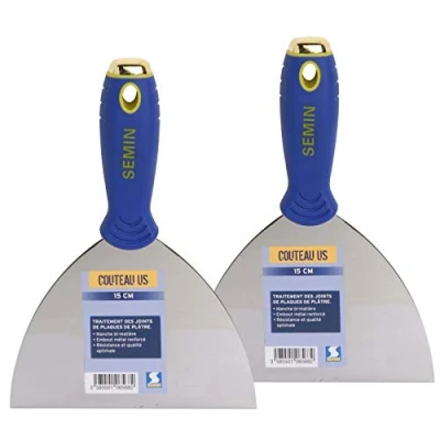 Image de Semin A06568 Couteau US à Enduire, 15 cm (Lot de 2)