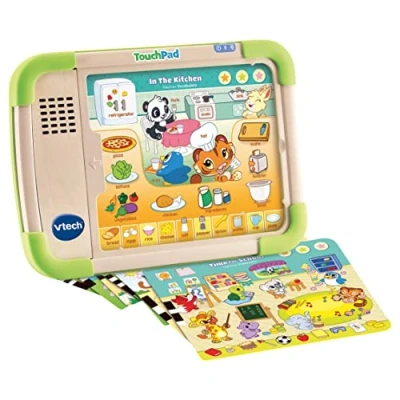 Image de VTech TactiKid, Ma Tablette Éducative Jouet en Partie Bois, Sans Écran, Bois Multicolore 3/5 ans Contenu français