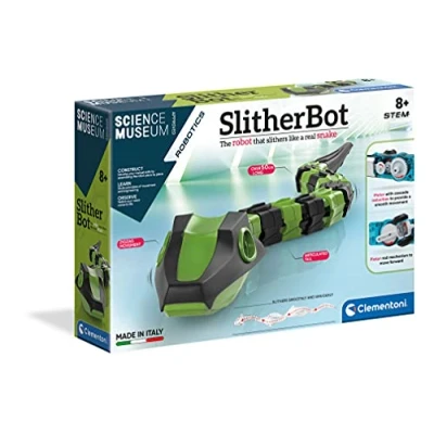 Image de Clementoni Science Museum Slither Bot Robot Serpent Mobile pour Enfants, kit d&#039;apprentissage STEM éducatif (8 Ans et Plus)
