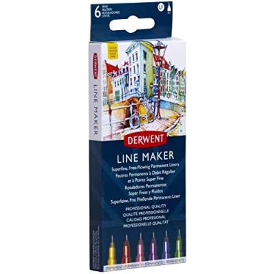 Image de Line Maker UADLMWC6 Pochette de 6 couleurs