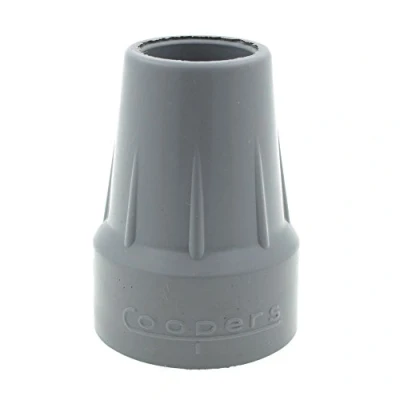 Image de Véritables embouts en caoutchouc Coopers de type Z 25 mm pour déambulateur et béquilles