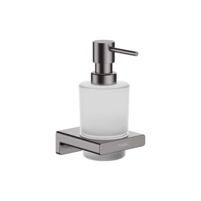 Image de hansgrohe AddStoris Distributeur de savon liquide, noir chromé brossé, 41745340