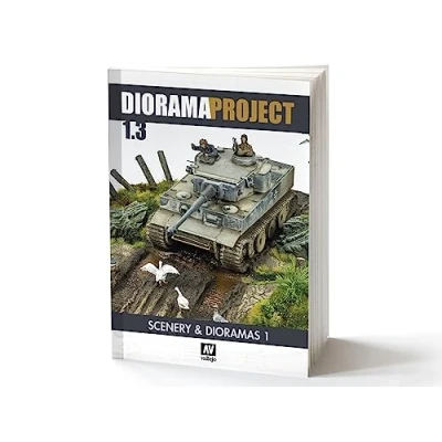 Image de Vallejo Buch Projekt 1.3, Scenery and Dioramas, nur Auf Englisch Kit de modélisme, 75049, Multicolore