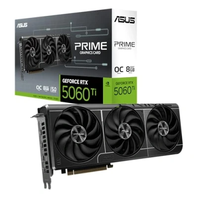 Image de ASUS PRIME GeForce RTX 5060 Ti 8GB GDDR7 OC Edition Neuf