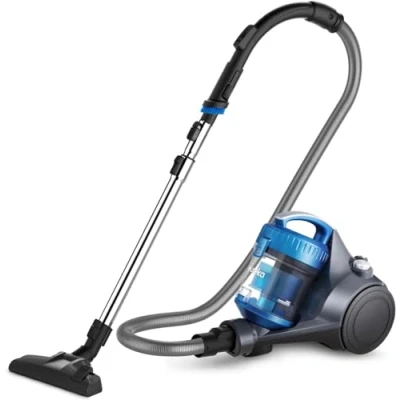 Image de Eureka WhirlWind Aspirateur sans Sac, Traîneau silencieux, Cyclonique Léger et Puissant pour Tapis, Sols Durs, Poils d&#039;Animaux Poussière, 700W, 1,5L, Bleu